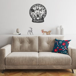 Aberto Design Cojín Multicolor 43 x 43 cm